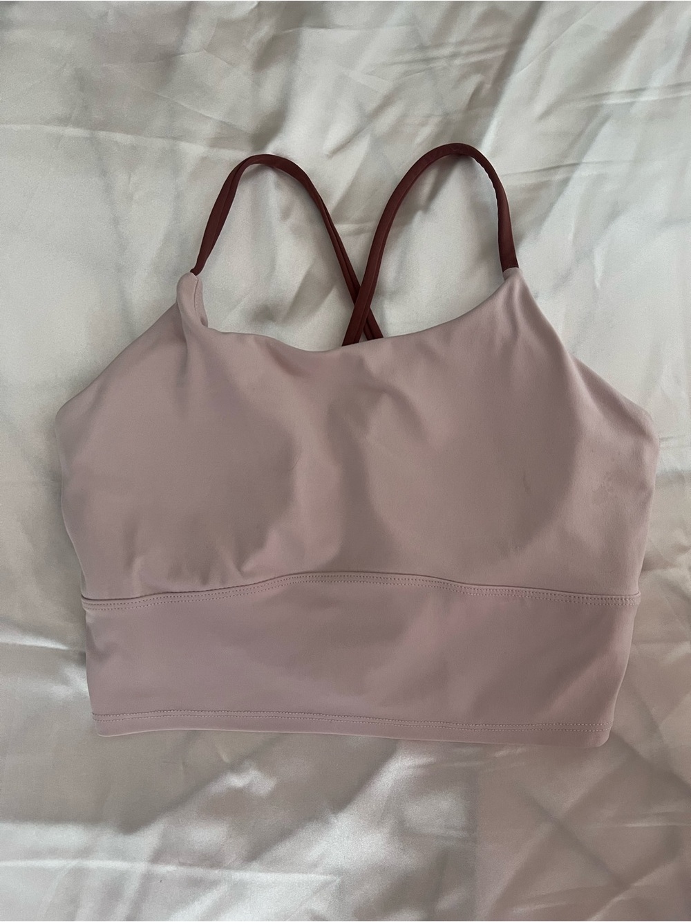 Lululemon Dusty Pink Sports Bra